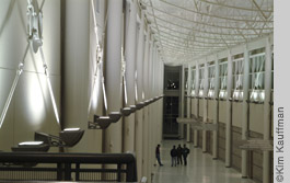 Interior architectural photo of LCC Hallway